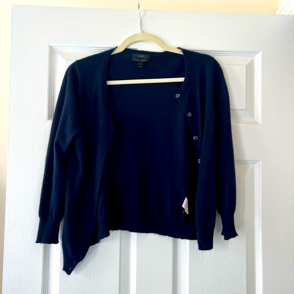 J Crew Fine Italian Cashmere Cardigan
